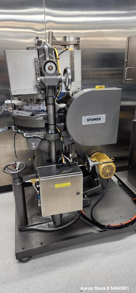 Stokes #900-513R, Rotary Tablet Press, 23-Station, die twisting ejection, 480 V., 3-phase, S/N 032036, 2
