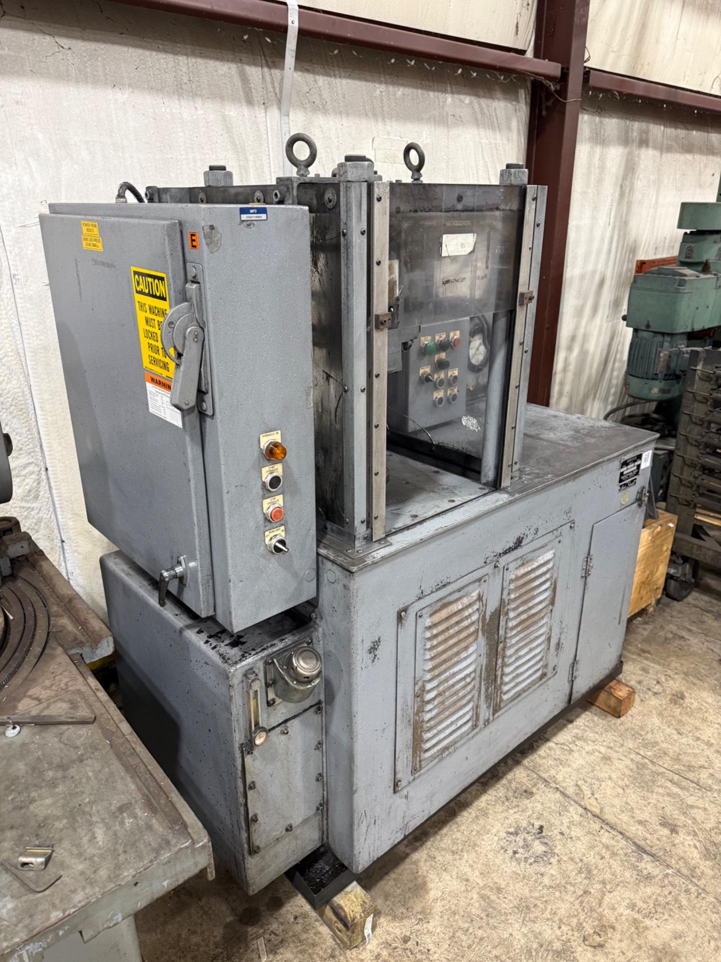 Louis Small #PM-P30B16, compression tester, 63" x 34" x 63", S/N 60009