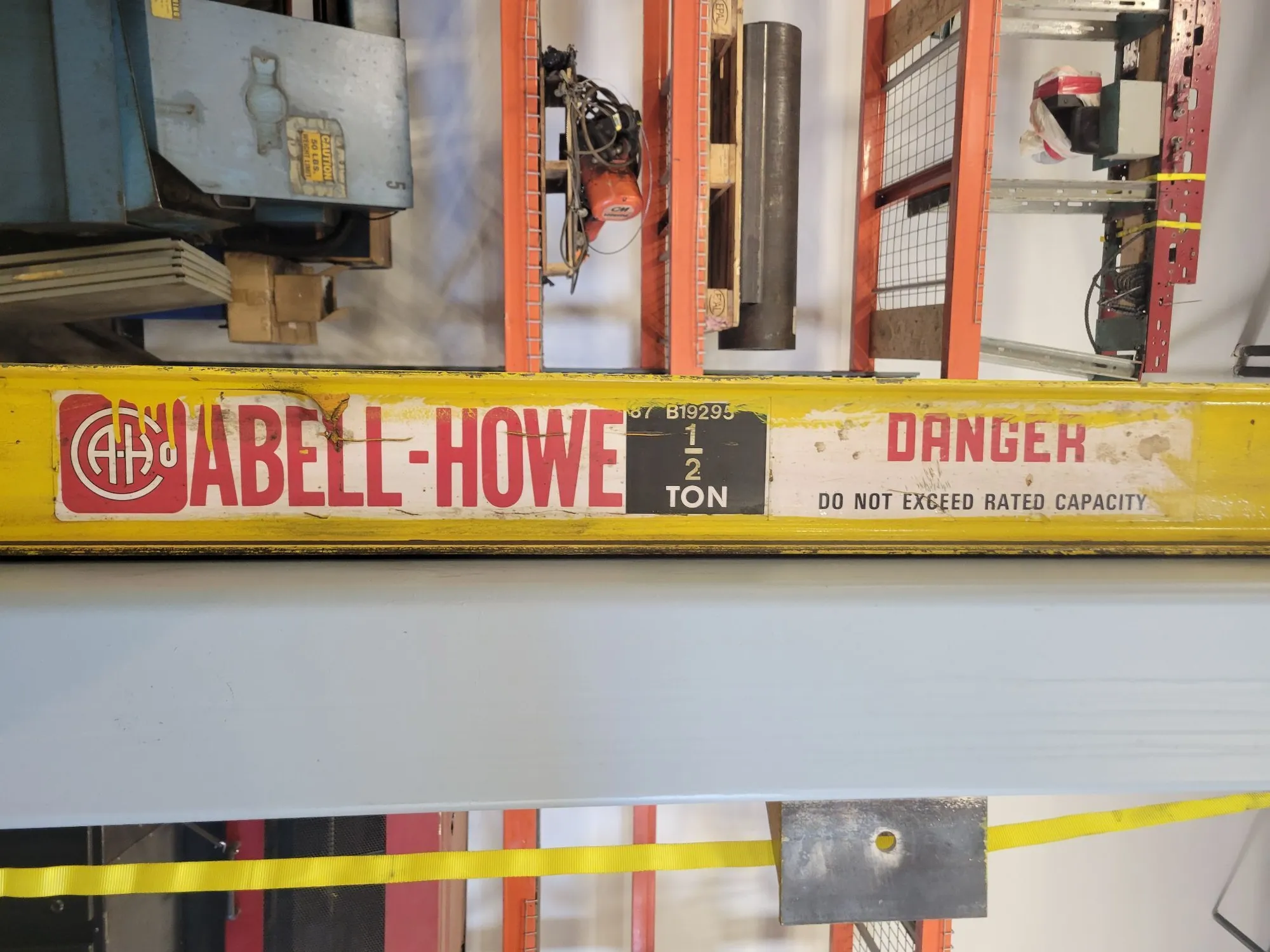 1/2 Ton, Abell-Howe, jib crane, 2000