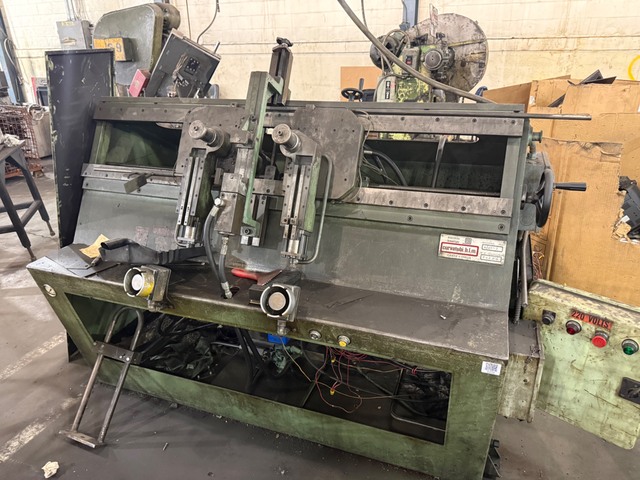 Curvatubi B.L.M. #A/25-2, hydraulic pipe & tube bender, 1" tube diameter, 120" max. workpiece length, 1-Axis