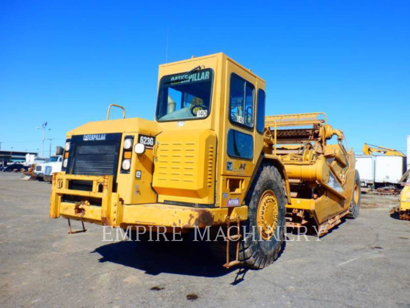 Caterpillar 623G, Wheel Tractor Scraper, 12192 hours, S/N: CES00335, 2003