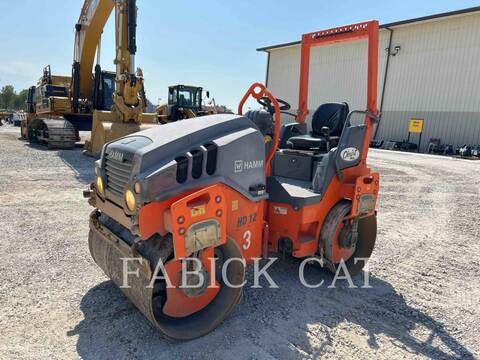 Hamm HD12, 6807 hours, S/N: HAA01408, 2018