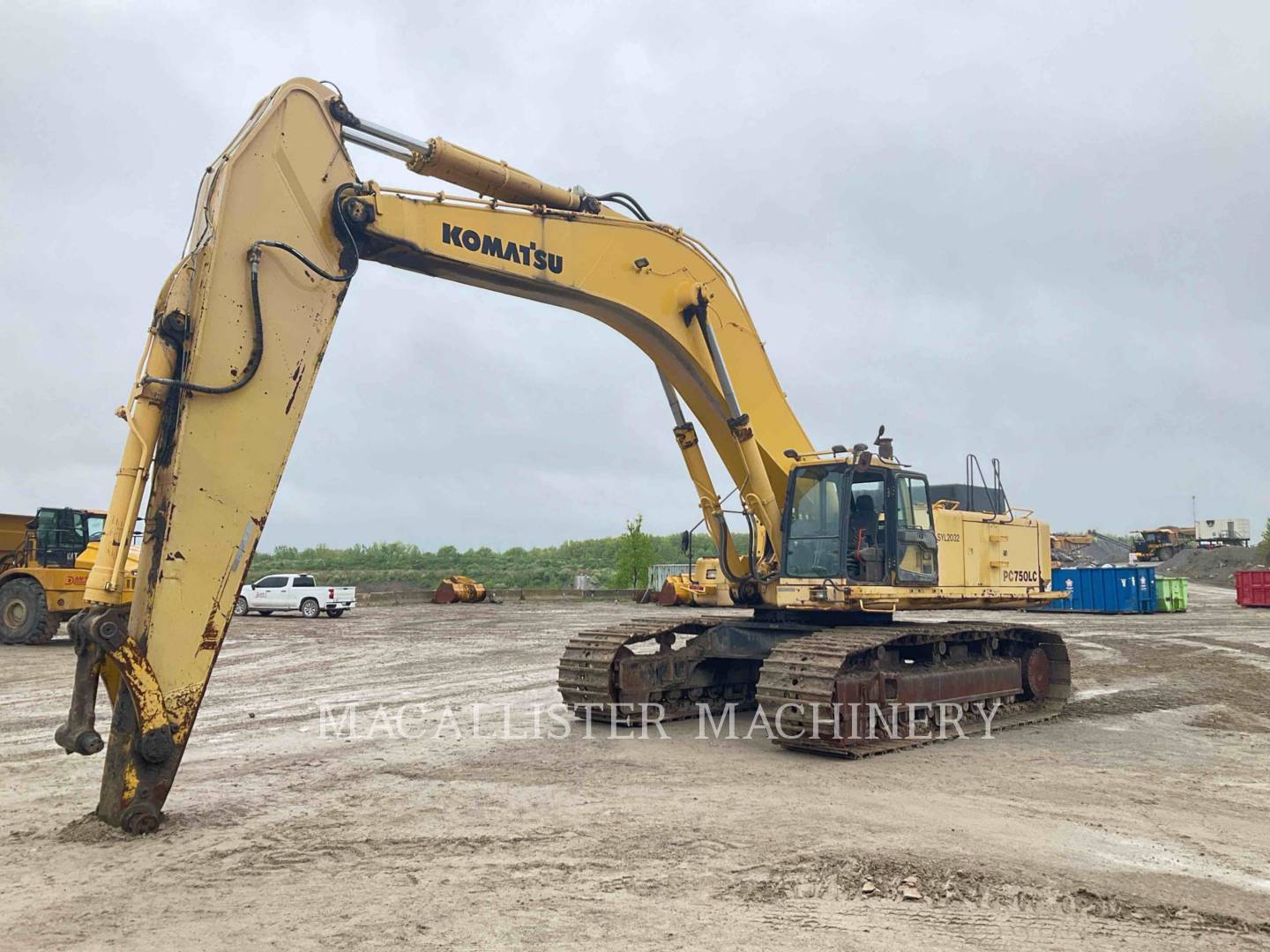 Komatsu Ltd. PC750, Excavator, 15123 hours, S/N: K32032, 2003