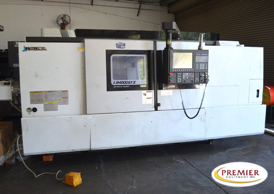 Okuma #LB-4000EXII-1500-BB, CNC turning center, OSP-P300LA Control, 26.3" swing, 15" chuck, 2023