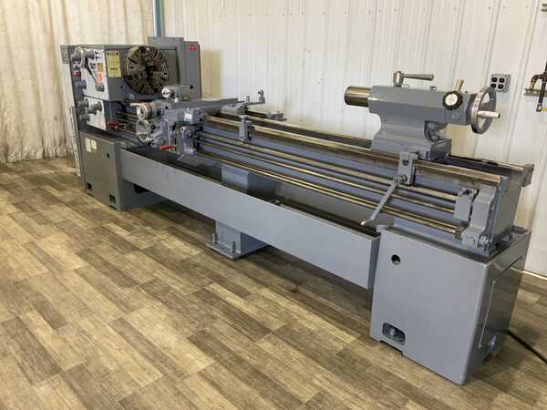 20" x 100" Standard, Modern #20/100, engine lathe, 13" swing over cross slide, 4-jaw 16" chuck, 15 HP, 1982