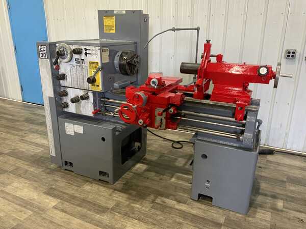 20" x 30" Standard, Modern #2013/30, engine lathe, 12-1/2" swing over cross slide, 3-jaw 10" chuck, 20 HP