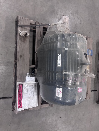 60 HP 1775 RPM Baldor-Reliance #MLP-029-1YM-403, squirrel cage motor, Frame 365T, 575 Volts, 3-phase, 60 Hz.