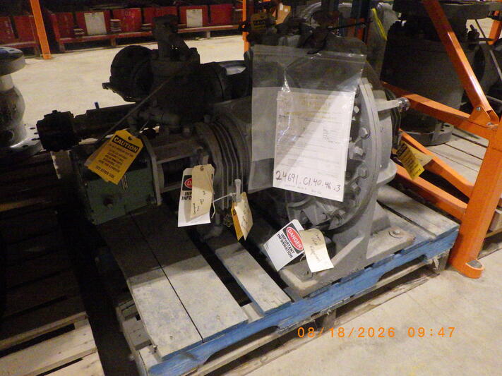 Image for 92 HP Coppus #PL-22L, single stage steam turbine, 3500 RPM, 200 psi inlet, 500°F, 50 psi exhaust