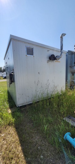 84" x 8' R. Pollitt Flare Knockout, 75 bbl, 15 psi, sweet, 2002
