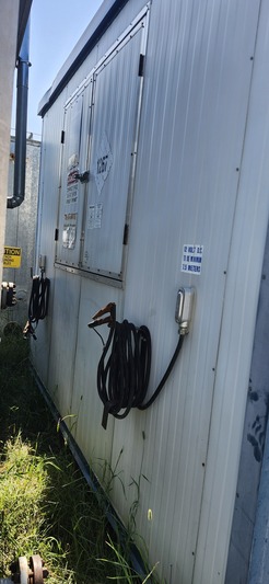 84" x 8' R. Pollitt Flare Knockout, 90 bbl, 15 psi, sour, 1998