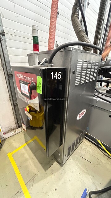 Thoreson McCosh #TD40, Material Dryer, 13.8 KW, hopper on stand, (1) ML1 loader & (1) VM-JR vacuum loader