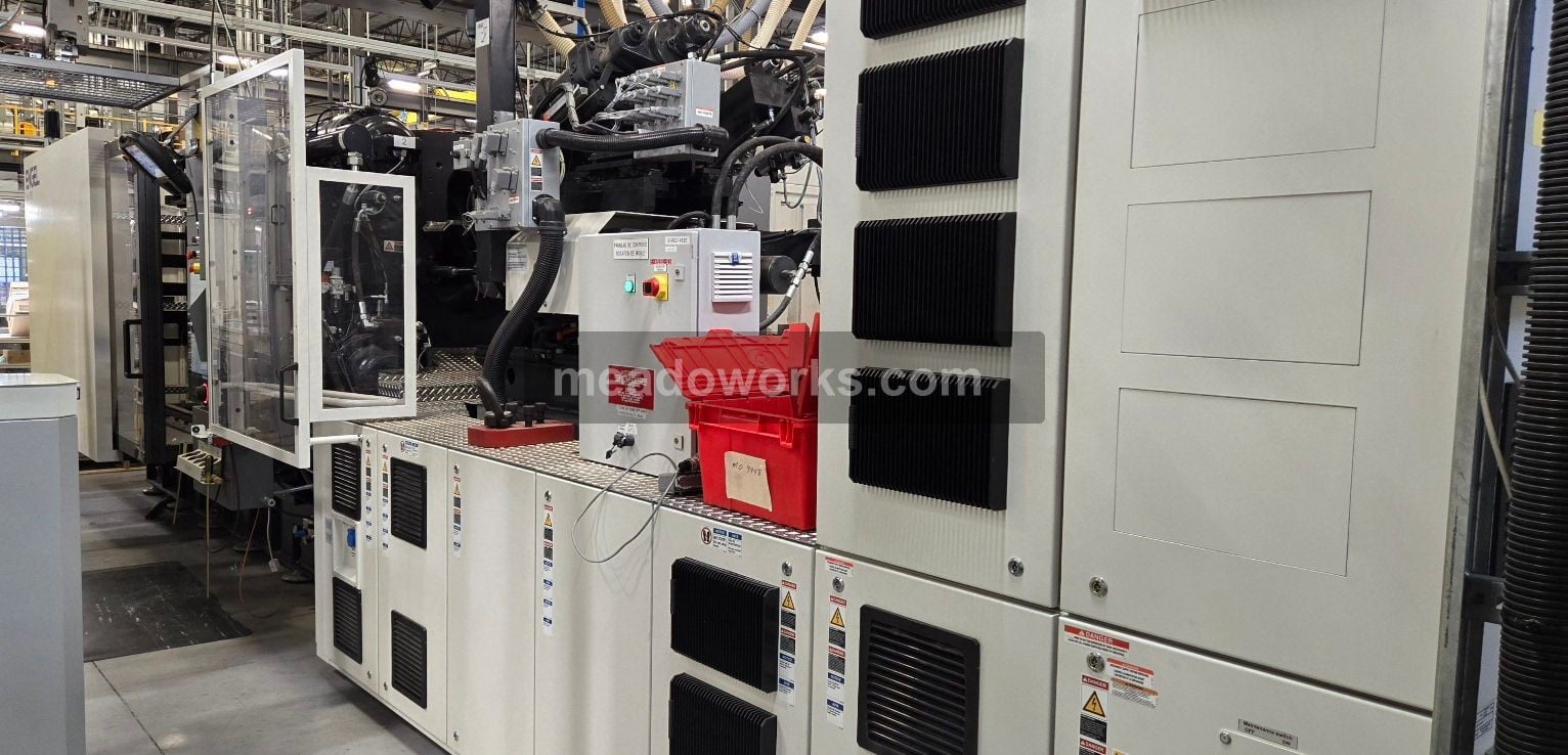 6.5 oz., Engel #Duo-650H/330W/200L-500-combi-US, 3-Shot Injection Molding Machine, 1.38" screw diameter, 50"
