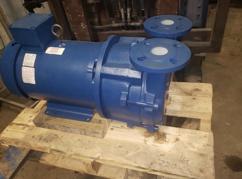 Sihi #LEMR-170, Liquid Ring Vacuum Pump, Stainless Steel