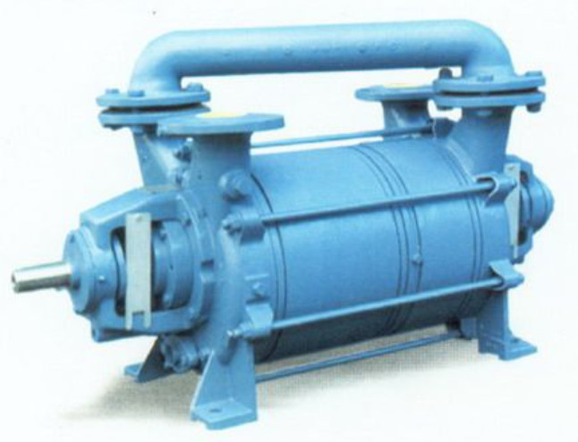 550 CFM, Sihi #LPH-75320, Liquid Ring Vacuum Pump, Stainless Steel, 29" HgV, Viton/Carbon/Ceramic mechanical