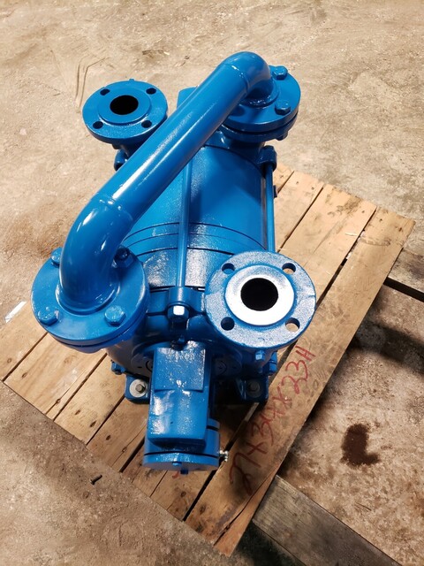 300 CFM, Sihi #LPH-55320, Liquid Ring Vacuum Pump, Stainless Steel, 29" HgV, new