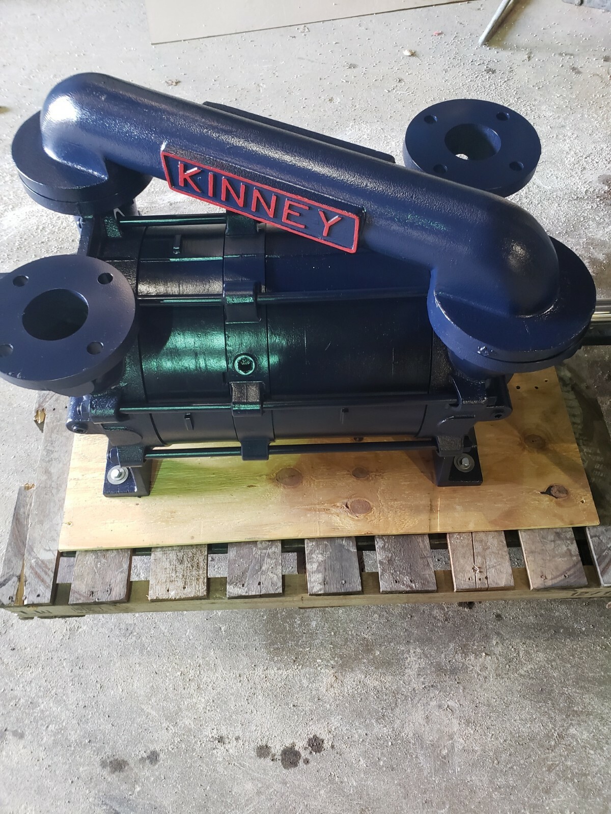 Kinney #KLRC-525-KCD3, Liquid Ring Vacuum Pump, Stainless Steel rotating components, new (3 available)