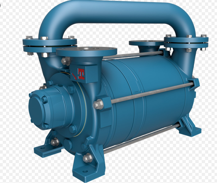 210 CFM, Travaini #TRH-50-280, Liquid Ring Vacuum Pump, Carbon Steel, 29" HgV