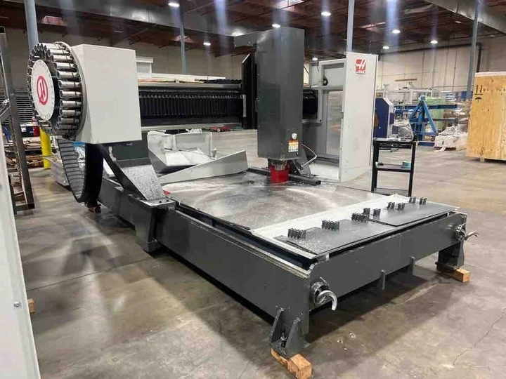 Haas #GM-2, CNC Gantry Machining Center, 145" X Travel, 87.5" Y Travel, 22" Z, 144" x 72" table, 30 HP