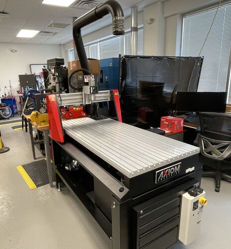 Axxiom #Auto-Route-8-Elite, CNC router, 28.4" x 63" table, 24" X, 48" Y, 7.48" Z, 24000 RPM, 3 HP, RichAuto