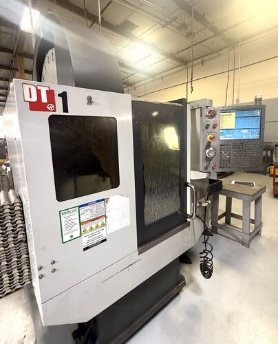 Haas #DT-1, vertical machining center, 20" X, 16" Y, 15.5" Z, 10000 RPM, 15 HP, BT 30, 24 automatic tool