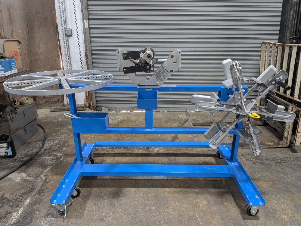 Reelpower Industrial #HDPENT-004, wire and cable measuring and coiling machine