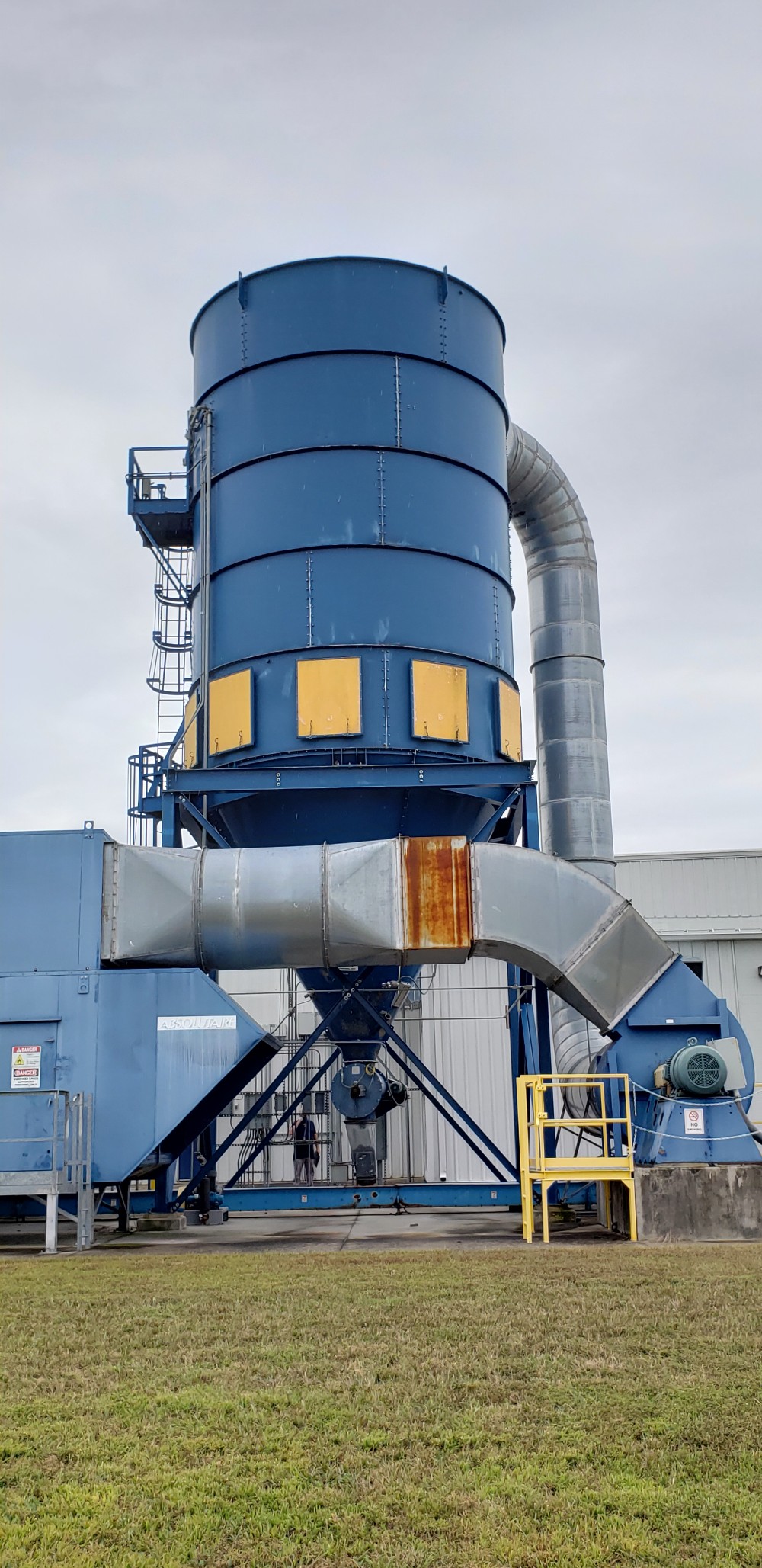 80000 cfm Donaldson Torit #776-RFH-10, baghouse dust collector