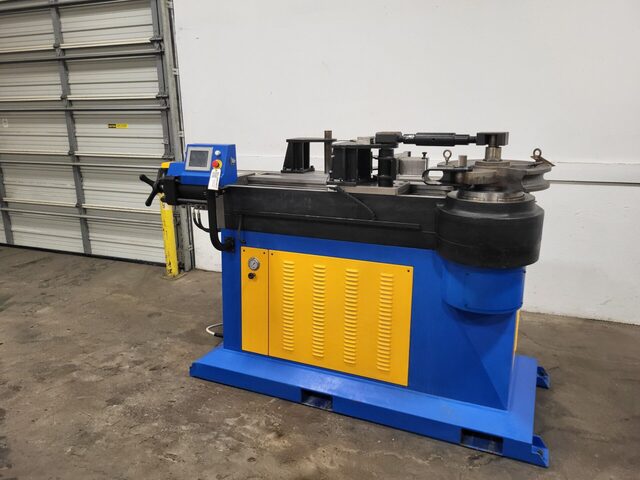 6" Ercolina #TB180, N/C tube & pipe bender, touchscreen programmable Control