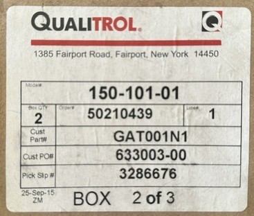 Qualitrol Corp., Guage, NEW, Direct-Mount Bi-Metal Liquid Temperature, 0-120C, Re-Settable Max. Reading