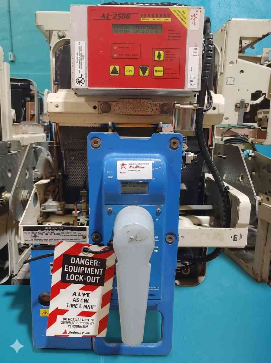 600 Amp Frame, General Electric, AKU-2A-25-1, circuit breaker, 600 Volts, drawout, URC AC-PRO trip unit (8