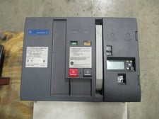 800 Amps, General Electric, SSF08B208, 3P, 600V., MVT+ B208LI trip, manually operated, fixed, used E-ok