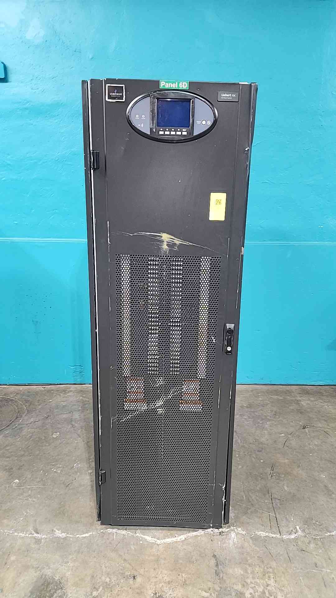 360 Amp. Emerson, FDC4412SB77A176, foundation distribution cabinet, 208/120 Volts, 1 and 3 phase, (4) ABB