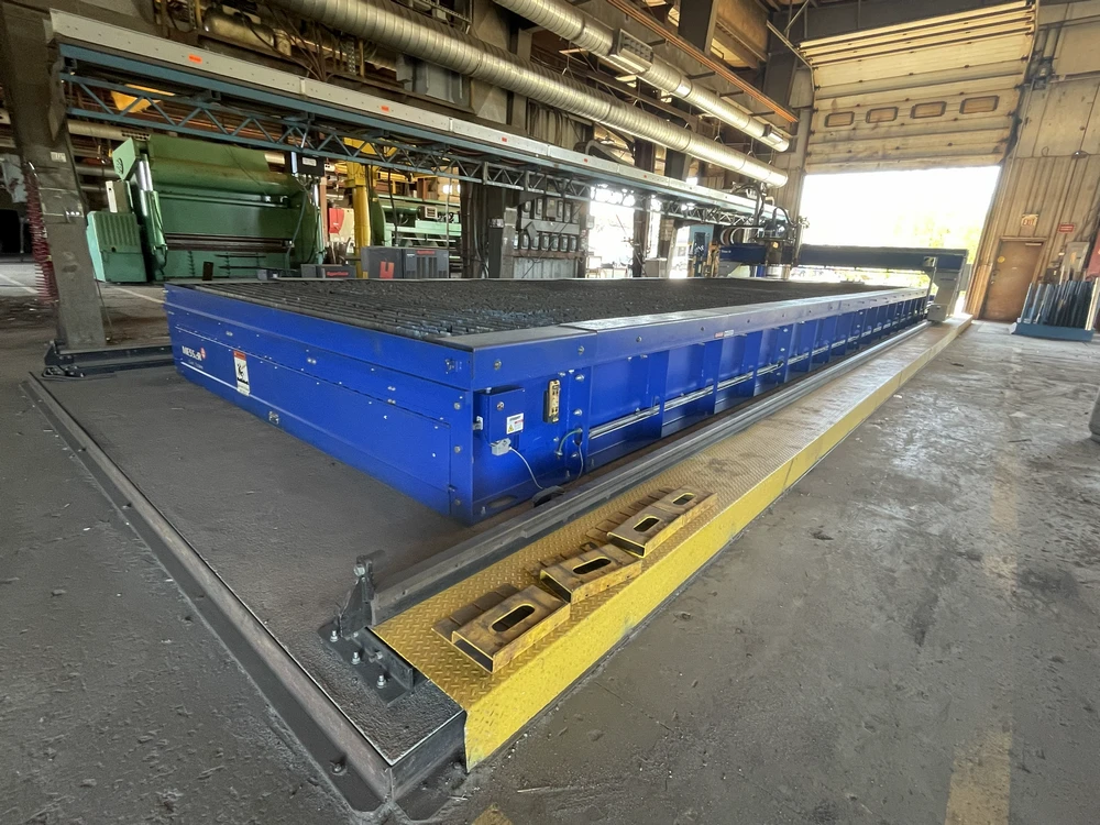 Messer #Titan-3, CNC Plasma Cutting System, 12' x 45' table, HPR 400XD power source, dust collector, 2020