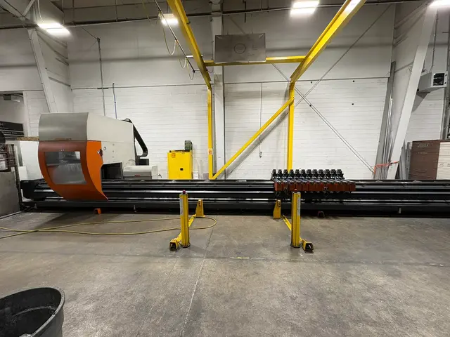 Elumatec #SBZ-151, Profile Machining Center, 405" X, 45" Y, 28" Z, 24000 RPM, 20-position tool changer, 2015