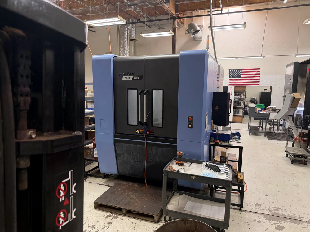 Daewoo Doosan #NHP-5000, CNC Horizontal Machining Center, 28.7" X, 28.7" Y, 34.6" Z, 19.7" x 19.7" pallet