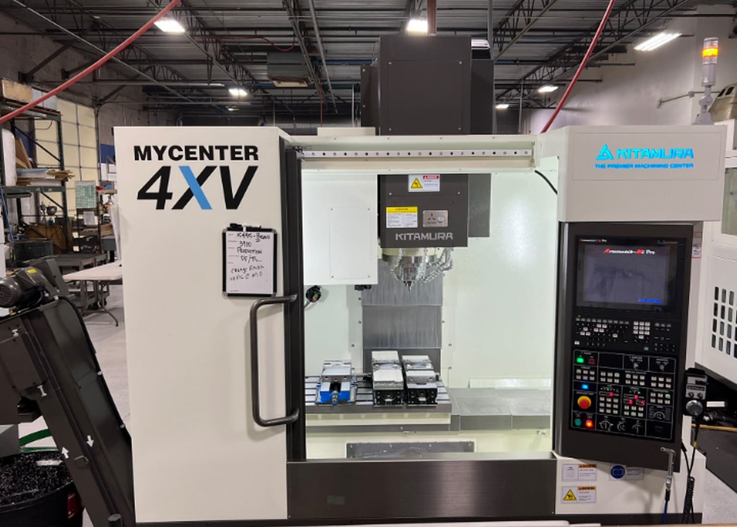Kitamura #MyCenter-4XV, CNC Vertical Machining Center, 40.2" X, 20.1" Y, 20.1" Z, 15000 RPM, CAT 40, 40 HP