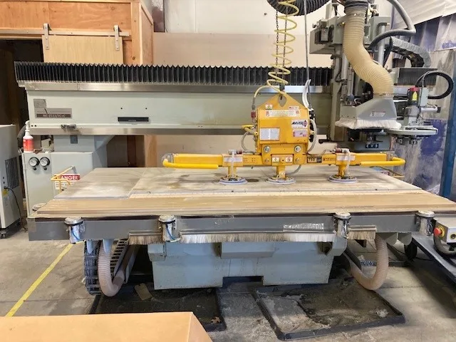 Anderson #NC-2513/TCC, CNC Router, 52" x 100" table, 24000 RPM, 24 HP spindle, 10-position ATC, vacuum hold
