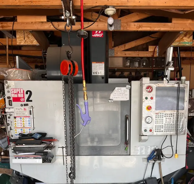 Haas #Super-Mini-Mill-2, CNC Vertical Machining Center, 20" X, 16" Y, 14" Z, 10000 RPM, CAT 40, 15 HP, 24