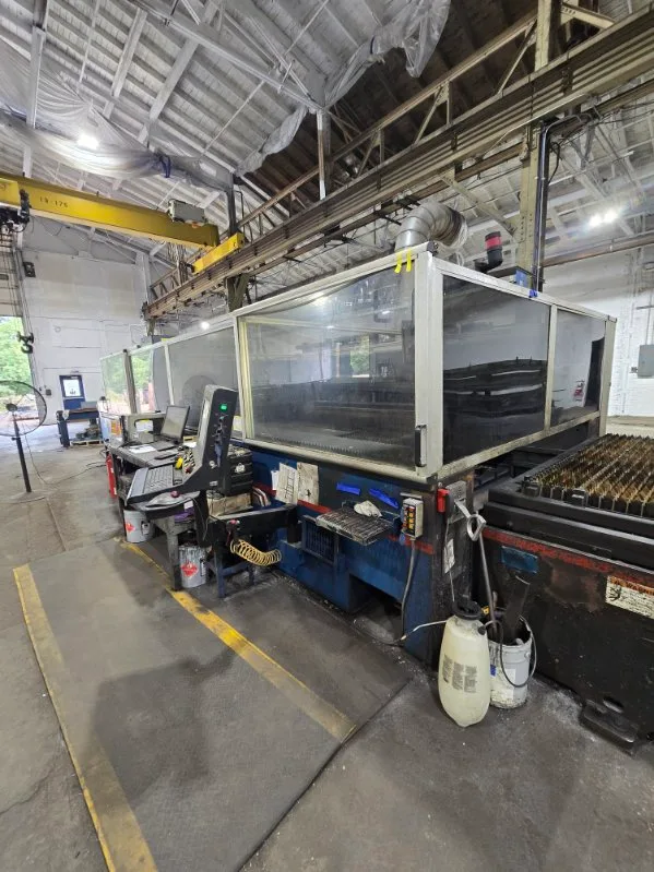 Cincinnati #CL-850, Laser Cutter, 4000 watt, 157" X, 79" Y, 11.8" Z, 6' x 12' table, chiller unit, 2012