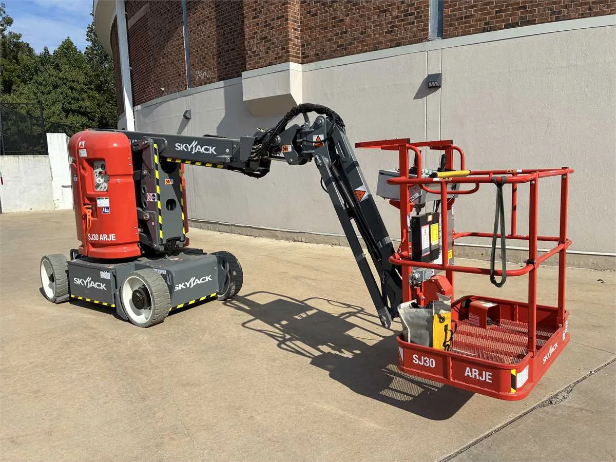Skyjack #SJ30-ARJE, Electric Articulating Boom Lift, 35'-6" work height, 29'-6" platform height, 20'-7"