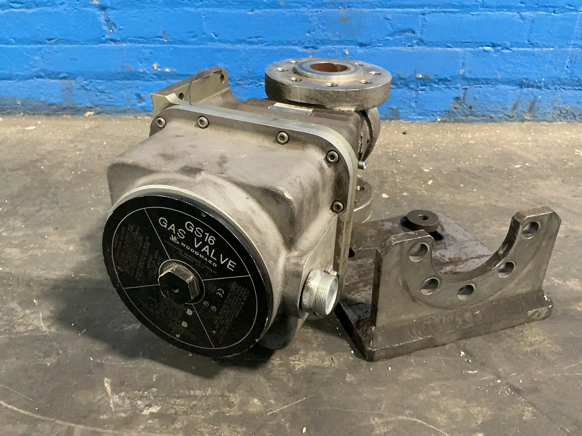 Woodward #GS16/9907-573, gas control valve (2 available)