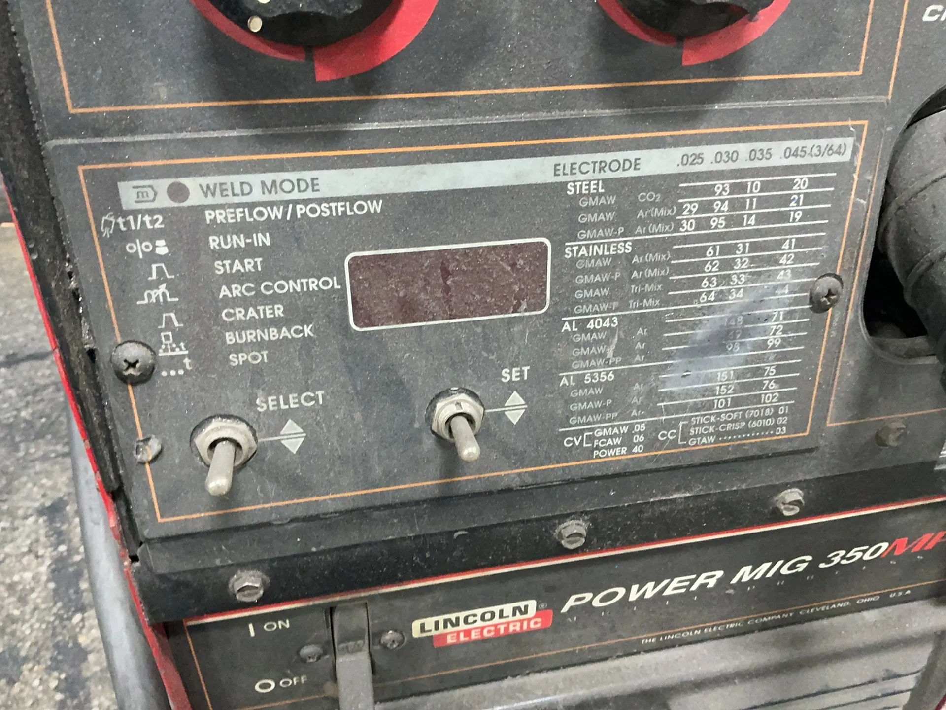 Lincoln Electric #Power-Mig-350MP, mig welder, 300 A