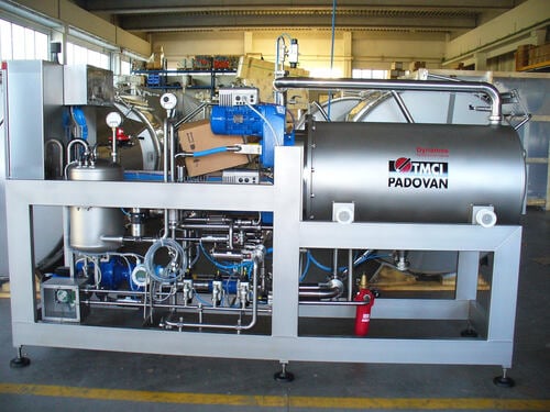 TMCI Padovan #Dynamos-10, rotary dynamic crossflow disc filter, 10 squaring meter ceramic membrane, 0.1