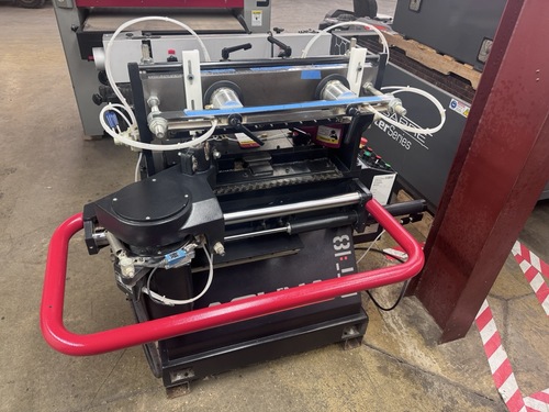 Laguna #DT18, automatic dovetail machine, 59" x 16" max. workpiece, 21,500 RPM, 2 HP, (4) pneumatic clamps