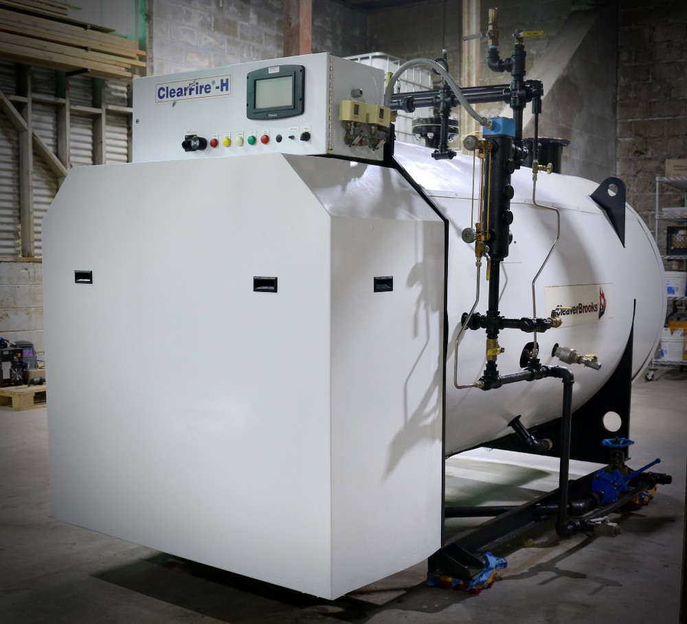 50 HP Cleaver-Brooks #ClearFire-H (CFH-700-50), Steam Boiler, 150 PSI, Natural Gas, Hydrotested & SCAQMD
