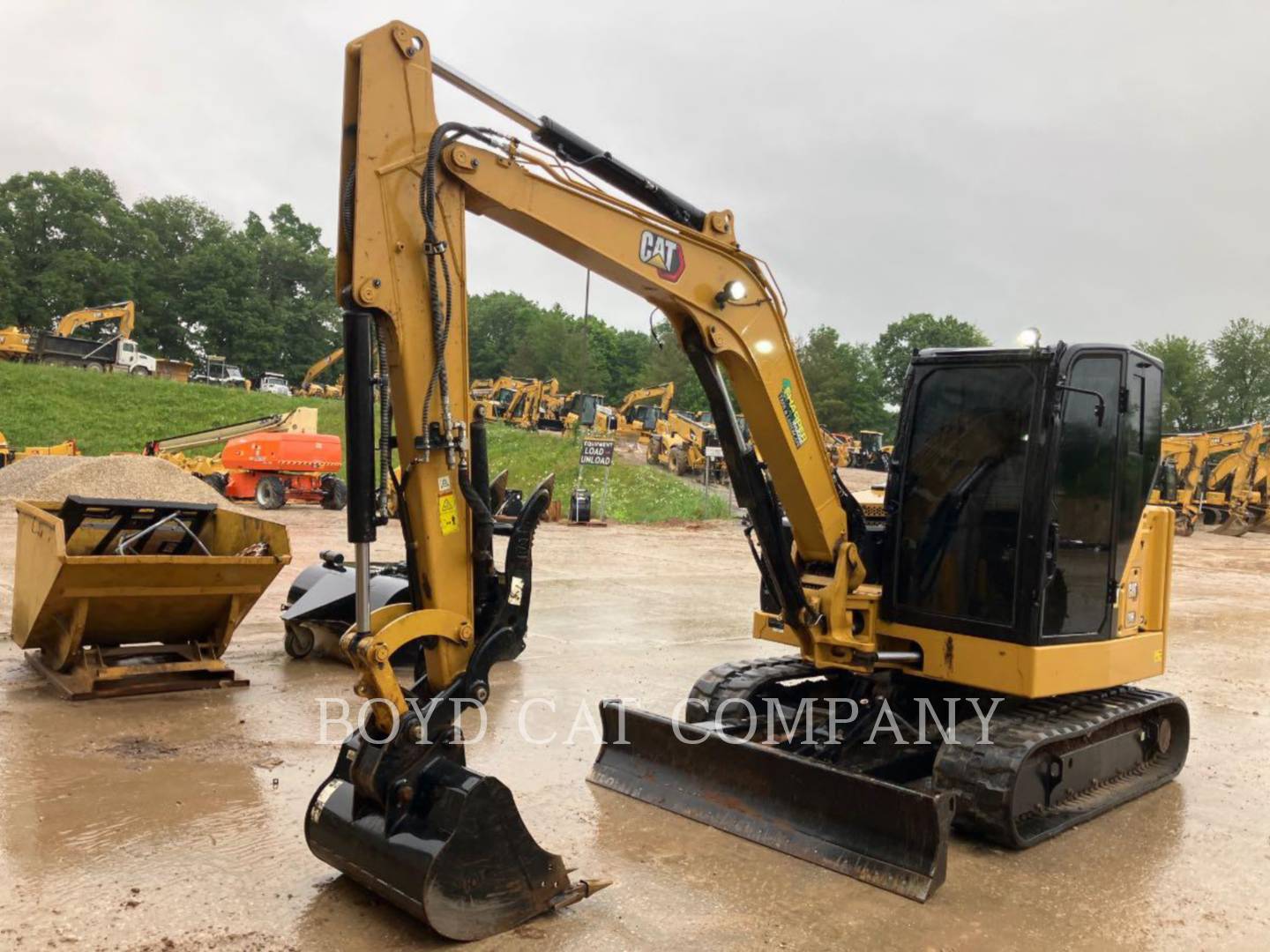 Caterpillar 306, 370 hours, S/N: 6G610693, 2024