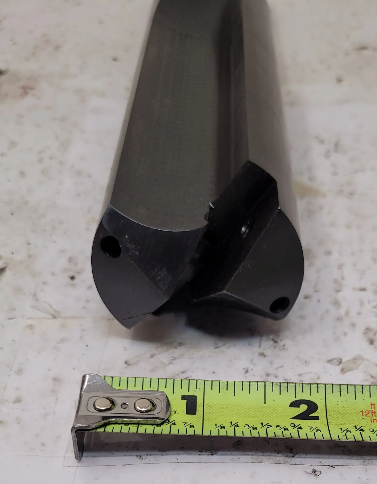 Allied Machine & Engineering #234T-1500, T-A short drill holder, 10.5" OAL, 1-1/2" shank diameter