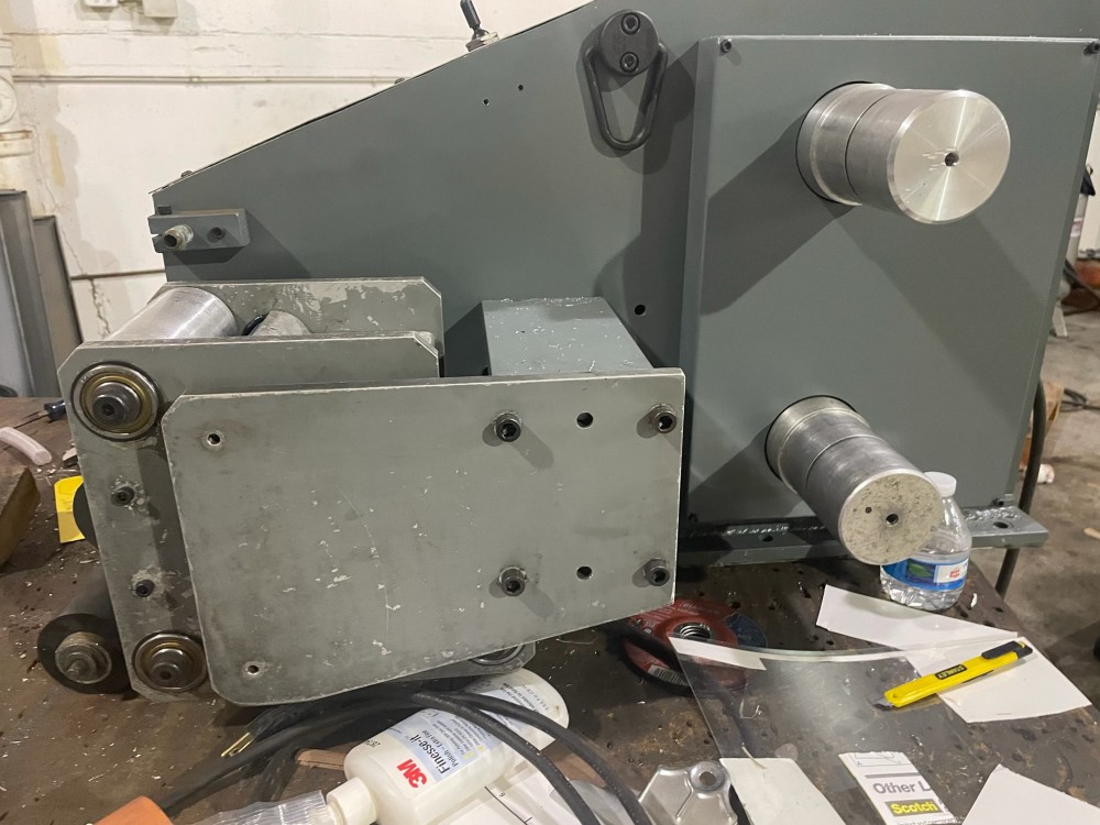 GEM #04150, Microfinisher, 4" wide right hand, completely rebuilt