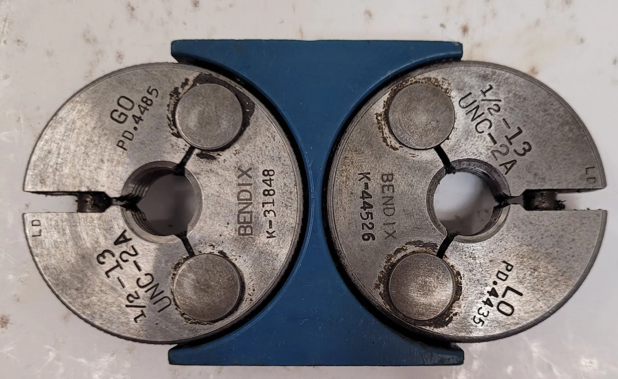 Bendix, thread ring gauge, 1/2-13 UNC 2A