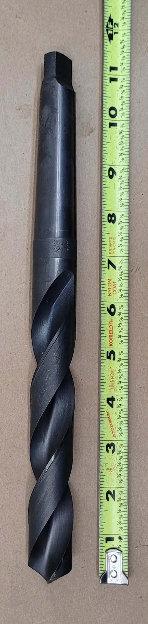 Cleveland, 63/64" HSS drill, 3MT taper shank