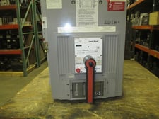 4000 Amps, General Electric, TC4040TTE1CR, 3P, 600A, 3000A rate plug, MVTPM, LSI, electrically operated